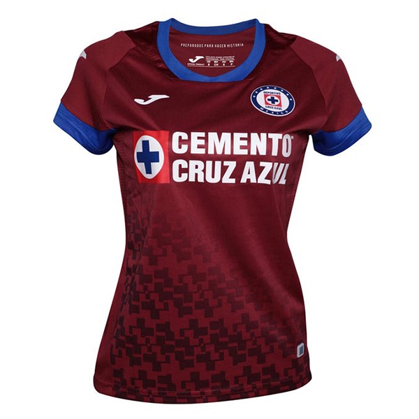 Camiseta Cruz Azul 2ª Mujer 2020-2021 Rojo